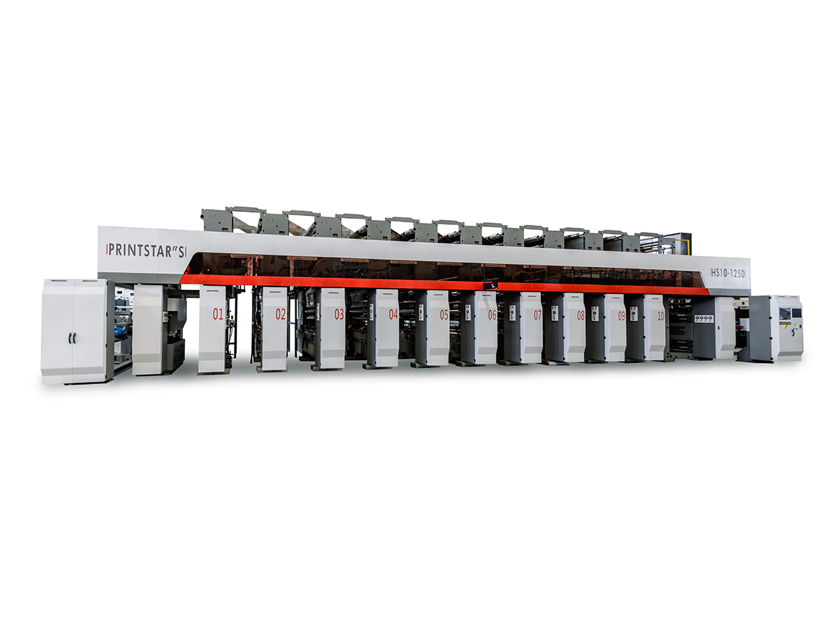 HD 450m Höghastighets rotogravyrtryckmaskin